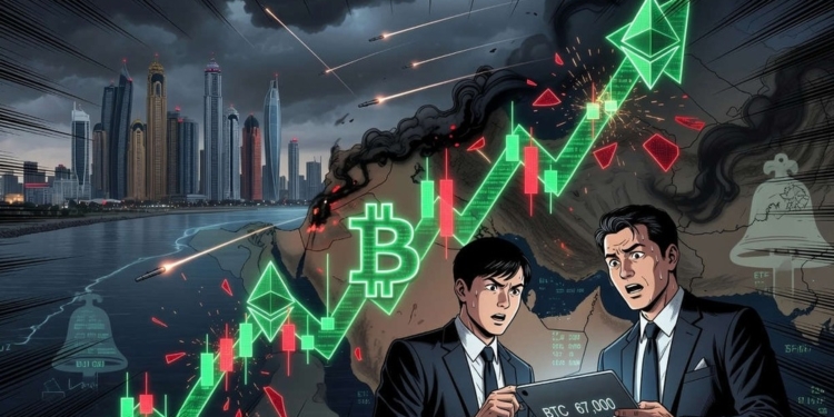 El resurgir de Bitcoin y Ethereum en medio de la tensión con Irán: ¿preludio de una nueva ola de volatilidad?