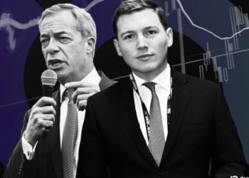 Un aliado de Nigel Farage pierde medio millón de dólares en Polymarket apostando en contra de un conflicto entre EEUU e Irán.