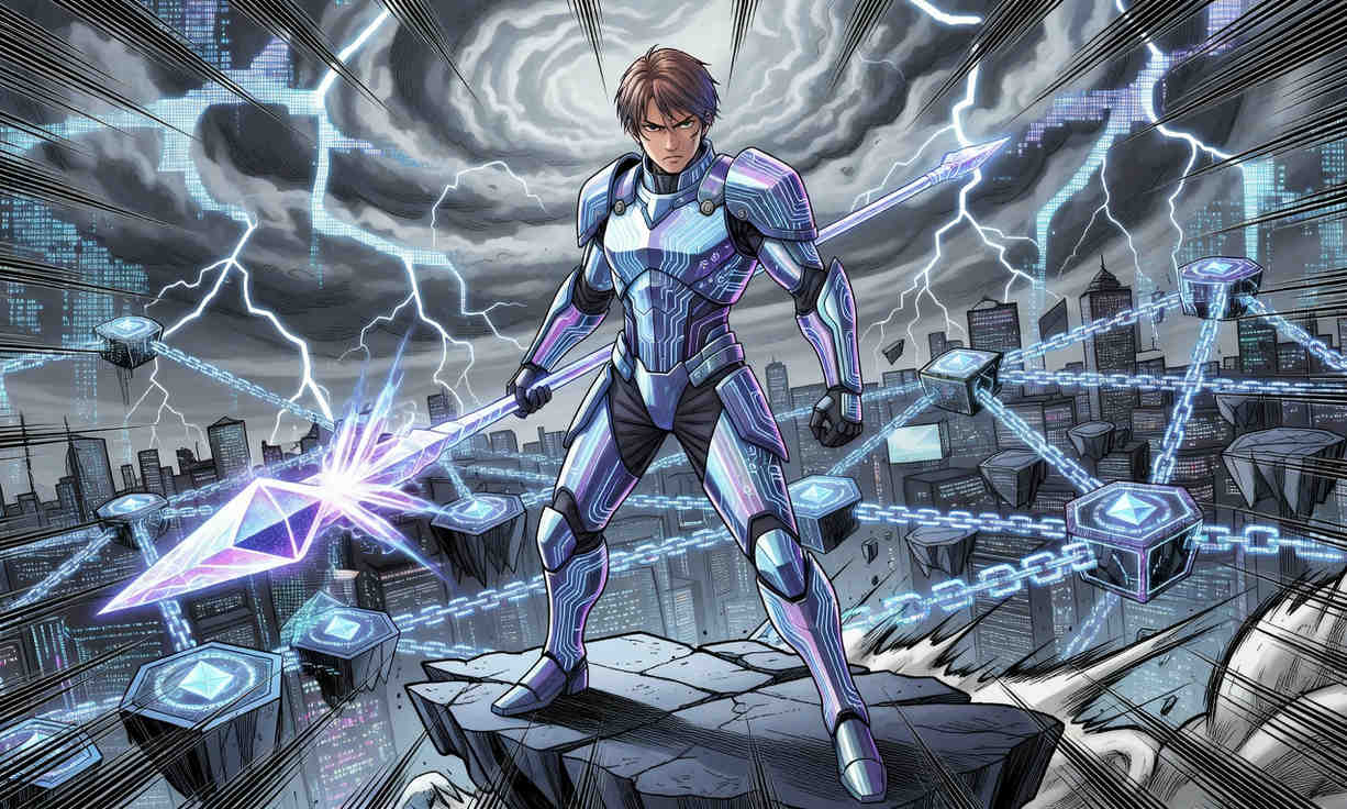 Ethereum sufre una caída del 1,45% mientras la actividad del mercado se desvanece.