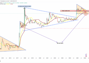 Patrón técnico en XRP sugiere un salto del 1.500% ¿expectación justificada o espejismo?