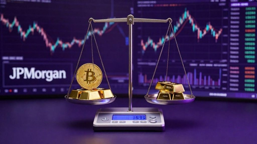 La sorprendente ruptura entre Bitcoin y el oro que revela JPMorgan
