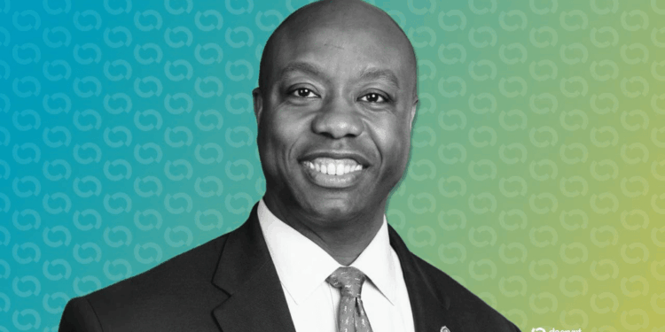 El senador Tim Scott anticipa un inminente acuerdo sobre el futuro de las stablecoins esta semana.