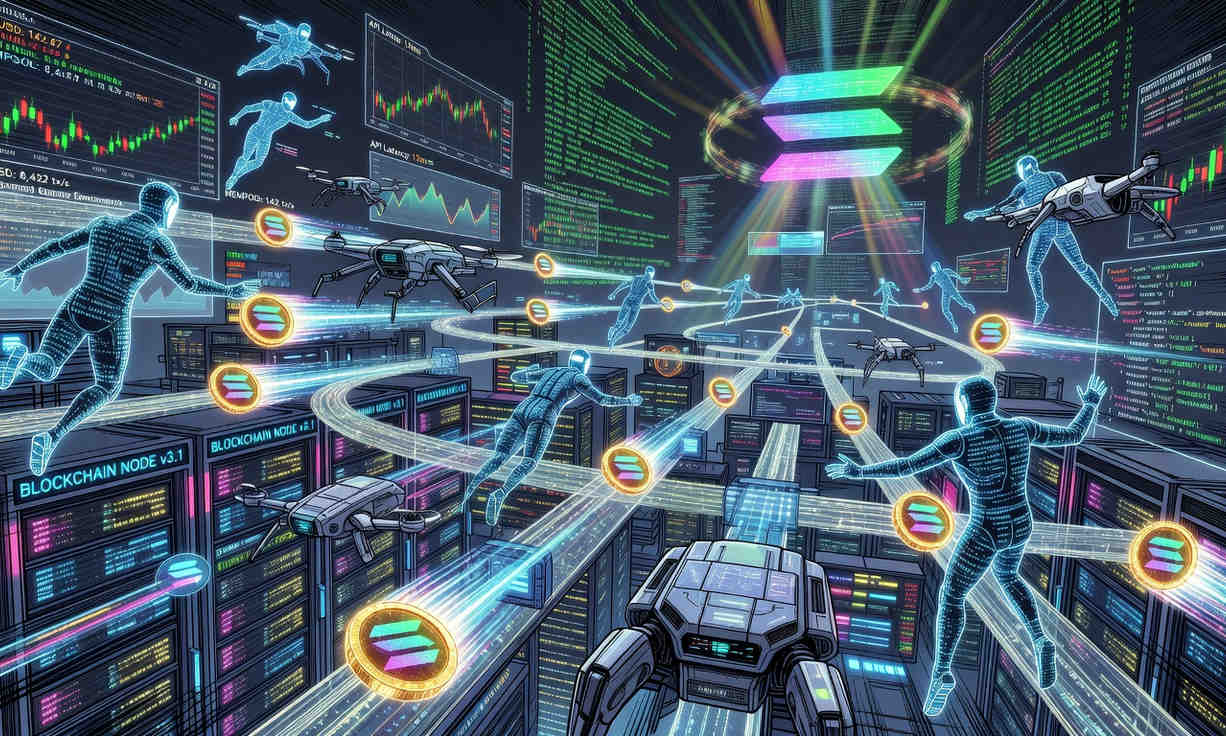 Solana alcanza los 15 millones de pagos en cadena impulsados por la inteligencia artificial 1 Solana alcanza los 15 millones de pagos en cadena impulsados por la inteligencia artificial