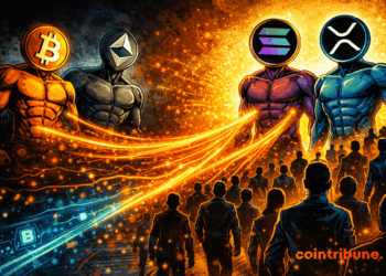 Solana y XRP deslumbran a los inversores mientras Bitcoin y Ethereum pierden terreno