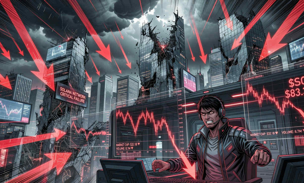 Solana se desploma un 8,34% en solo 24 horas: ¿Qué factores están detrás de esta caída? 1 Solana se desploma un 8,34% en solo 24 horas: ¿Qué factores están detrás de esta caída?