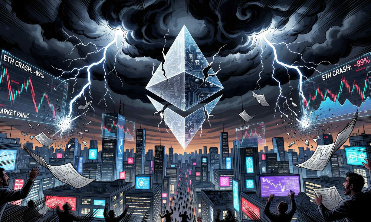 Ethereum se desploma un 7,79% en un día: ¿qué factores macroeconómicos han influido? 1 Ethereum se desploma un 7,79% en un día: ¿qué factores macroeconómicos han influido?