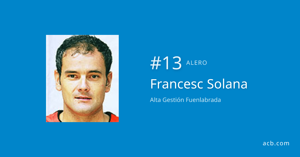 La Fascinante Trayectoria de Francesc Solana: Un Jugador en la ACB que Marca la Diferencia 1 La Fascinante Trayectoria de Francesc Solana: Un Jugador en la ACB que Marca la Diferencia