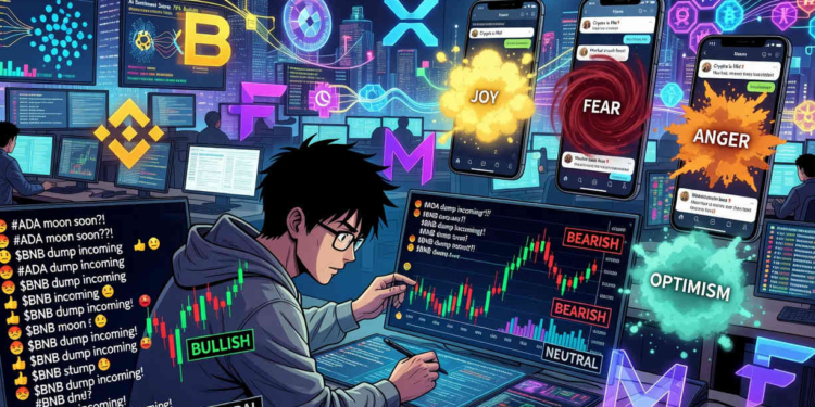 La inteligencia artificial desvela secretos de Twitter para predecir el futuro de las criptomonedas y optimizar el análisis del mercado.