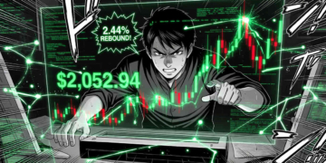Ethereum se recupera un 2,44% en un giro inesperado ante las tensiones del mercado global