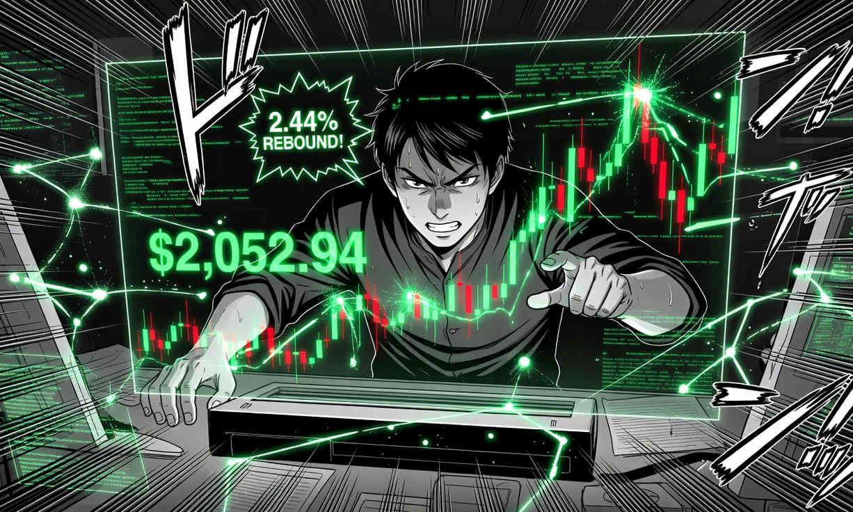 Ethereum se recupera un 2,44% en un giro inesperado ante las tensiones del mercado global 1 Ethereum se recupera un 2,44% en un giro inesperado ante las tensiones del mercado global