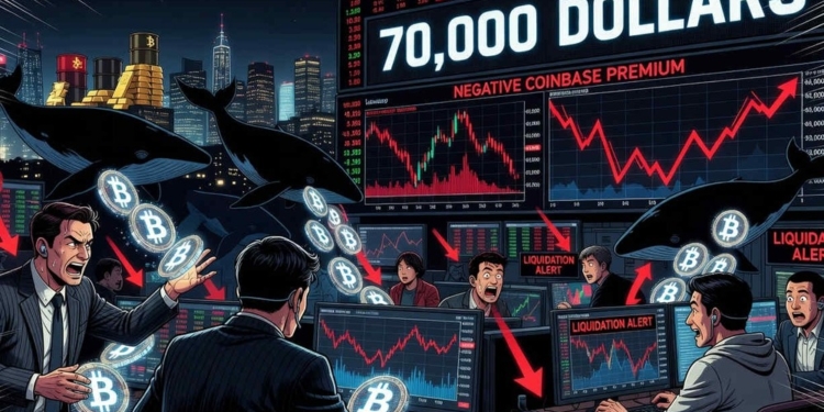 El desplome de Bitcoin: ¿qué hay detrás de la venta masiva de instituciones por casi 70.000 dólares?