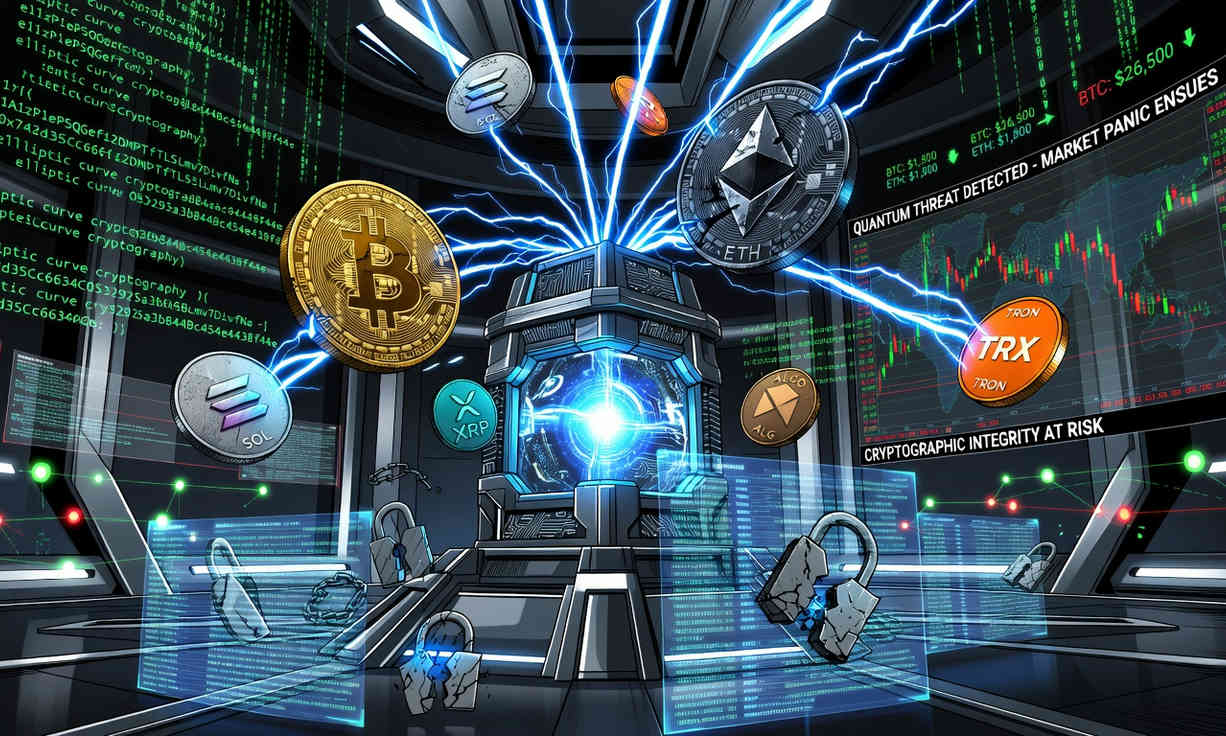 Bitcoin y Ethereum se enfrentan a un futuro incierto ante el avance de la computación cuántica, revela un estudio reciente. 1 Bitcoin y Ethereum se enfrentan a un futuro incierto ante el avance de la computación cuántica, revela un estudio reciente.