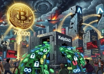 Bitcoin se recupera a los 76.000 dólares mientras el sector DeFi sufre un desplome de 14.000 millones tras el ataque a KelpDAO.