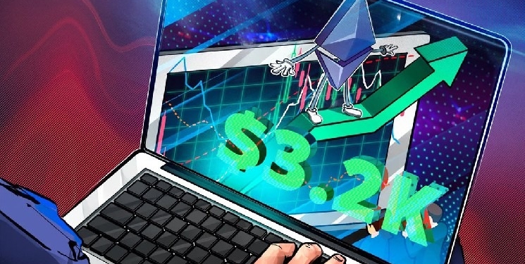 Una ballena de Ethereum invierte 90 millones de dólares mientras ETH se dirige hacia los 3.200 dólares. 1 Una ballena de Ethereum invierte 90 millones de dólares mientras ETH se dirige hacia los 3.200 dólares.