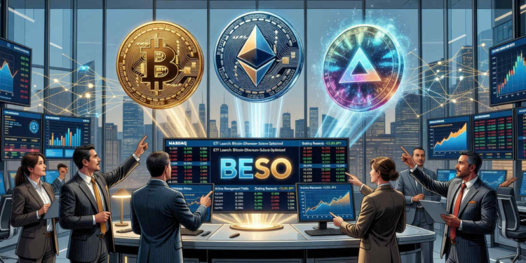GSR lanza su innovador ETF en EE.UU.: descubre el fondo cripto que combina Bitcoin, Ether y Solana.