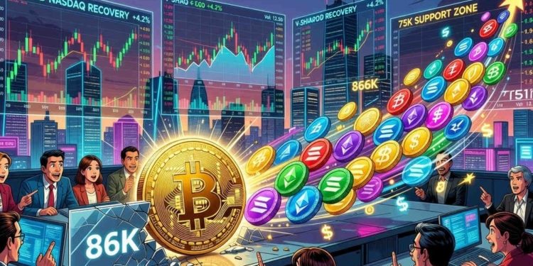 Michael van de Poppe revela un potencial sorpresivo: ¿podrían las altcoins dispararse hasta un 60% con la recuperación de Bitcoin a 86.000 dólares? 1 Michael van de Poppe revela un potencial sorpresivo: ¿podrían las altcoins dispararse hasta un 60% con la recuperación de Bitcoin a 86.000 dólares?