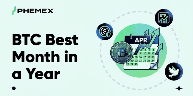 Bitcoin alcanza su mejor mes en un año: ¿qué revelan tres señales clave para abril?