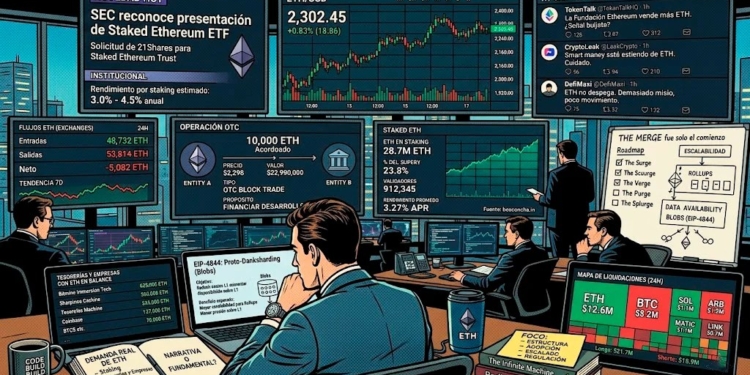 Ethereum enfrenta una nueva realidad: la hora de las pruebas financieras ha llegado.