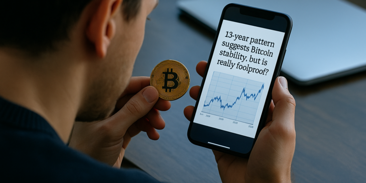 Un patrón de 13 años sugiere la estabilidad de Bitcoin, pero ¿es realmente a prueba de fallos?