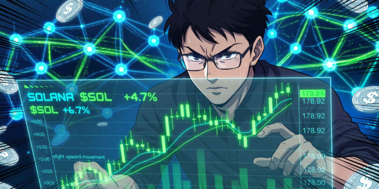 Solana ($SOL) se mantiene firme y logra un ligero repunte del 0,25% el 26 de abril