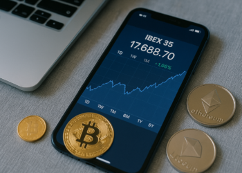 El Ibex 35 se acerca a los 17.700 puntos antes de la gran jornada de resultados y decisiones de los bancos centrales.