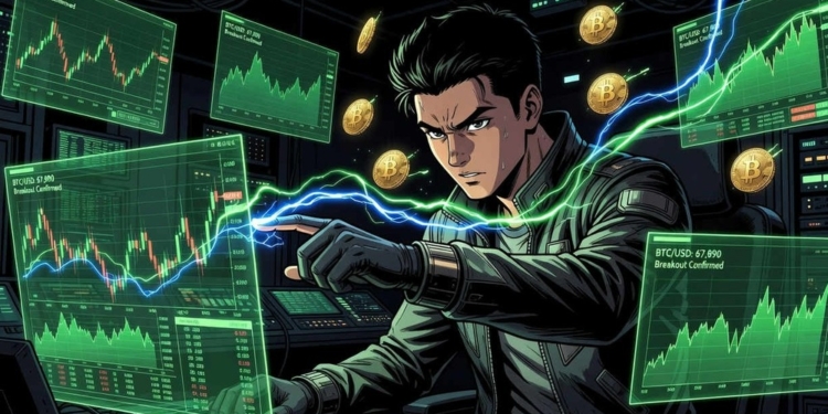 Bitcoin alcanza los $68,149.73 con un sorprendente repunte del 0.90% y un volumen de negociación elevado