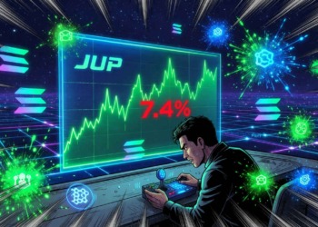 Júpiter experimenta un sorprendente aumento del 7,4% en apenas un día gracias a la revitalización de Solana.