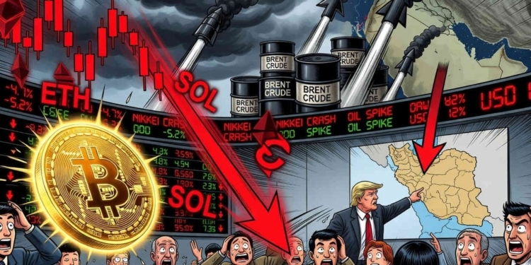 La caída de Bitcoin y las bolsas: ¿qué impacto tendrán las últimas advertencias de Trump sobre Irán?
