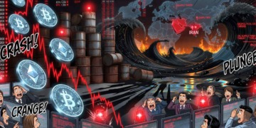Bitcoin se desploma por debajo de los USD $67.000 mientras el petróleo se dispara un 10% por la inestabilidad en Irán