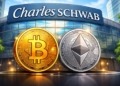 Charles Schwab se adentra en el mundo cripto con trading de Bitcoin y Ethereum en breve