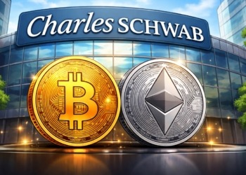 Charles Schwab se adentra en el mundo cripto con trading de Bitcoin y Ethereum en breve