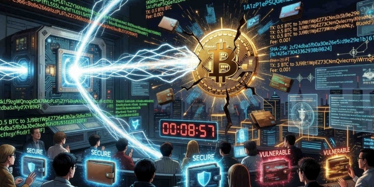 La reveladora demostración de Google: así una computadora cuántica podría desmantelar Bitcoin en solo 9 minutos.