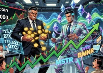 El inesperado ascenso del 6% de Strategy y Bitmine impulsado por el resurgir de Bitcoin y el renovado interés por las criptomonedas.