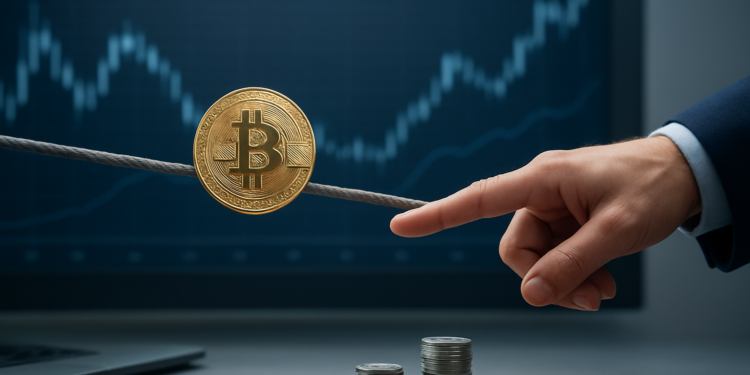 Bitcoin sigue en la cuerda floja: un leve repunte del 0.43% en una zona crítica de soporte.