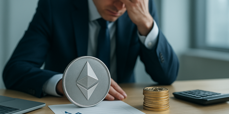Ethereum enfrenta una racha histórica: tres meses seguidos en caída, ¡algo nunca visto!