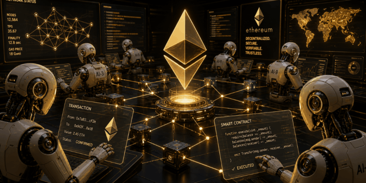 Ethereum busca que sus 181.000 agentes de inteligencia artificial trabajen en la sombra: ¿qué hay detrás de esta ambiciosa estrategia? 1 Ethereum busca que sus 181.000 agentes de inteligencia artificial trabajen en la sombra: ¿qué hay detrás de esta ambiciosa estrategia?