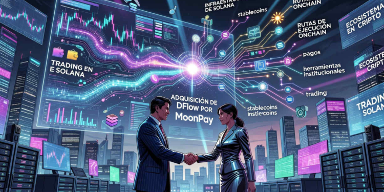 MoonPay da un paso audaz al adquirir DFlow y revolucionar el trading en Solana.