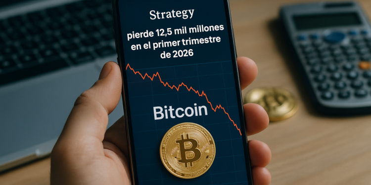 Strategy pierde 12,5 mil millones en el primer trimestre de 2026 tras el desplome de Bitcoin 1 Strategy pierde 12,5 mil millones en el primer trimestre de 2026 tras el desplome de Bitcoin