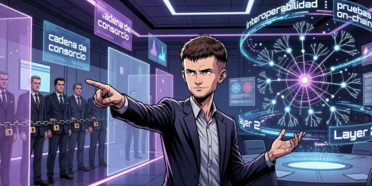 Vitalik Buterin desafía las blockchains de consorcio y sugiere una nueva alternativa para el sistema bancario. 1 Vitalik Buterin desafía las blockchains de consorcio y sugiere una nueva alternativa para el sistema bancario.