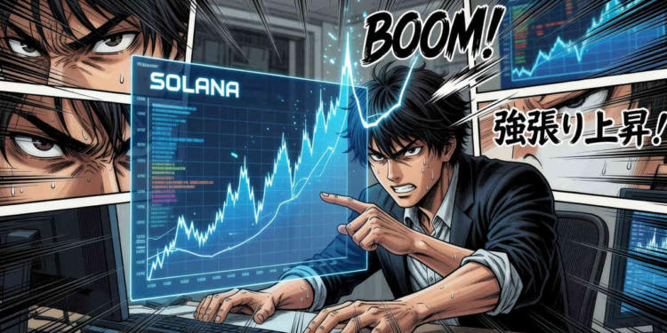 Solana se dispara un 5% y pone a prueba niveles críticos el 8 de mayo.