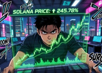 Solana alcanza un impresionante 5,75 % y se aproxima a una crucial barrera de 93 dólares.