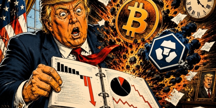 Trump Media enfrenta un golpe de 406 millones de dólares por la caída de Bitcoin y CRO: ¿qué significa esto para su futuro? 1 Trump Media enfrenta un golpe de 406 millones de dólares por la caída de Bitcoin y CRO: ¿qué significa esto para su futuro?