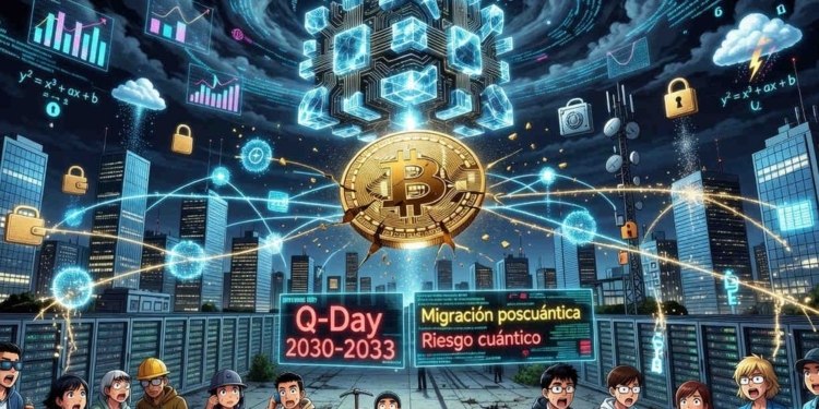 La amenaza cuántica que podría poner en jaque 3 billones de dólares en activos digitales, incluido Bitcoin.