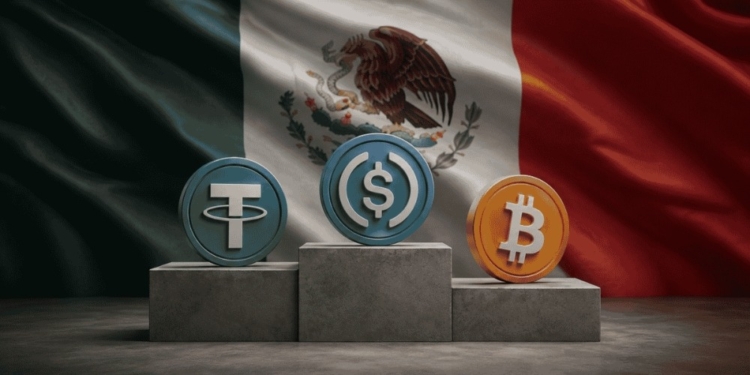 Las stablecoins le arrebatan la cima a Bitcoin en las compras en México por primera vez