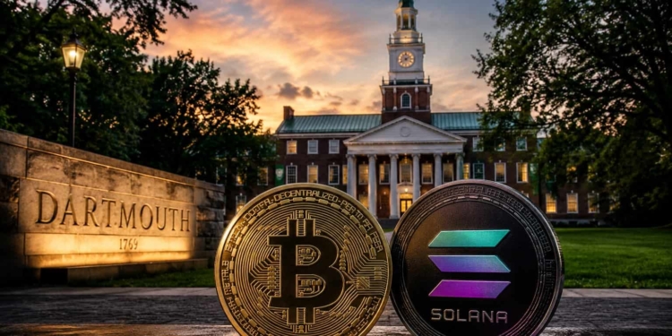 Dartmouth se adentra en el mundo cripto con un innovador ETF que incluye Bitcoin, Ethereum y Solana.