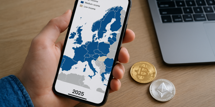Descubre en qué países europeos se ganará más y menos en 2025