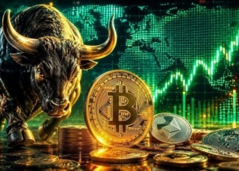 El renacer de las criptomonedas: Bitcoin alcanza su mejor rendimiento en un año y el mercado supera los 2,2 billones de euros.