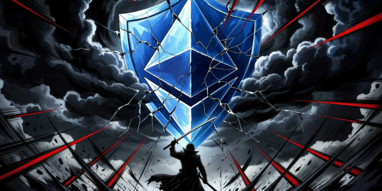 Ethereum se aferra a un soporte crucial a pesar de un ligero descenso en su valor diario