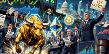 El Clarity Act gana terreno mientras Wall Street intensifica su interés en Ethereum.
