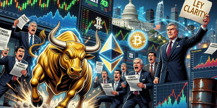 El Clarity Act gana terreno mientras Wall Street intensifica su interés en Ethereum. 1 El Clarity Act gana terreno mientras Wall Street intensifica su interés en Ethereum.